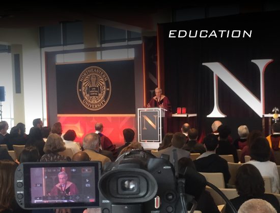 College commencement and lecture video production